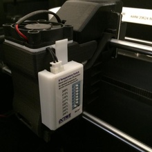 spacer mount fit octave temperature switch box afinia h800 3d printer build 3d print model - Mito3D