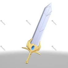 she-ra's sword 3d print model - Mito3D