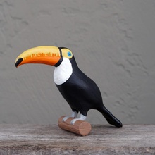 tucan animal oiseau faune forêt tropicale 3d print model - Mito3D