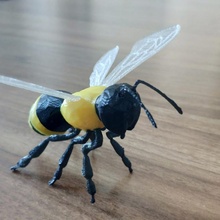 honey bee 3d print model - Mito3D