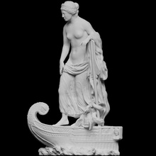 Thetis taramak heykel Louvre 3dprintable 3d print model - Mito3D
