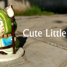 cute kitty fantasy 3d print model - Mito3D
