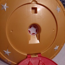 plastic discs woman shield disc 3d print model - Mito3D