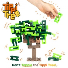 Tippi ağaç orijinal masaüstü istifleme oyun yazı tahtası oyunlar eğlence çocuklar Parti Oyna masa oyuncak oyuncaklar denge jenga inşaat ağaçlar devrilme 3d print model - Mito3D