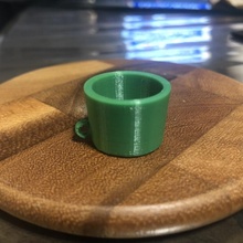 therm rest embudo adaptador aire colchón bomba micro neoair mochilero 3d print model - Mito3D