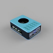 rpi 4 caso funda pi frambuesa ventilador raspberrypi 3d print model - Mito3D