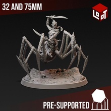 drider - expedition underworld loot studios store epic fantasy game hero monster rpg miniature boardgame dungeonsanddragons roleplaying tabletop wargame d&d 3d print model - Mito3D
