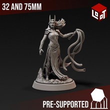 drow priestess - expedition underworld loot studios store epic fantasy game hero rpg miniature boardgame dungeonsanddragons roleplaying tabletop wargame d&d 3d print model - Mito3D