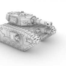 limão 40k tanque veículo jogos guerra martelo scifi tampo mesa guarda imperial 40000 wrhammer40k 3d print model - Mito3D