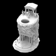 a08 sparta cool dice tower education 3d print model - Mito3D