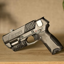 e390 sci pistolet futuriste jouet 3d print model - Mito3D