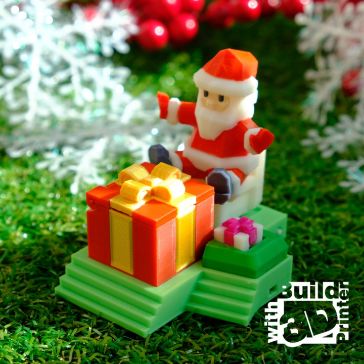 christmas toy decoration ornament santa santaclaus decor claus holliday 3D print model - Mito3D