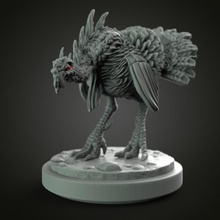 turkey - dark fantasy thanksgiving tabletop stl beast dragons horror monster 3dprint dungeonsanddragons dungeon holiday dnd feather dandd 3d print model - Mito3D