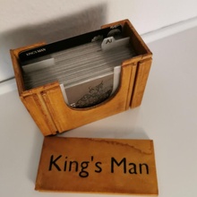 kingdom death kings man card box tabletop kdm 3d print model - Mito3D