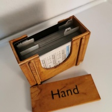 Königreich Tod Hand Karte Box Tischplatte kdm 3d print model - Mito3D