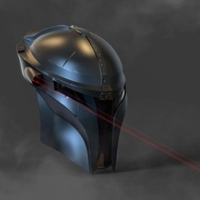 predaloriano capacete Guerra Estrelas cosplay adereços predador mandaloriano capacetes themandalorian 3d print model - Mito3D