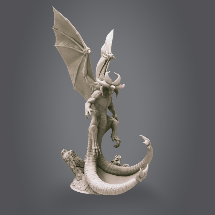 winged tarasque store dnd 3D print model - Mito3D