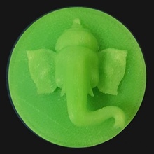 Ganesha Dios India llavero pillayar ganapatía Sur 3d print model - Mito3D