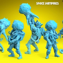 Uzay vampirler masaüstü yabancı canavar bilimkurgu 3d print model - Mito3D