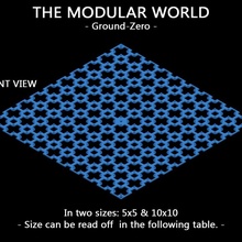 modulare tavolo base impostato 35mm 32mm 30mm 3d print model - Mito3D