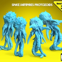 espace vampires protozoïdes extraterrestre monstre lovecraft 3d print model - Mito3D
