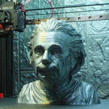 Albert einstein suporte livre fracasso personagem cientista físico 3d print model - Mito3D