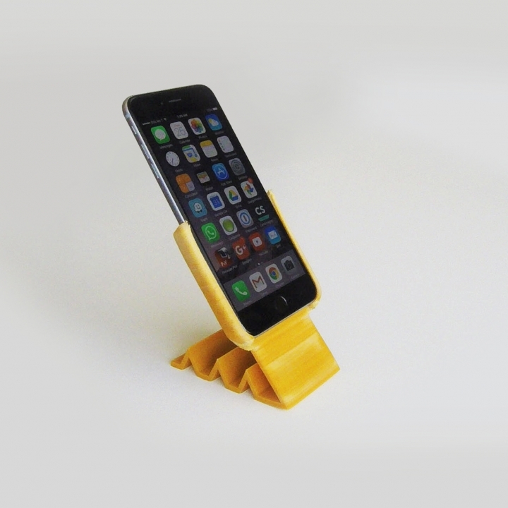 iphone 6 stand jardin 3D print model - Mito3D