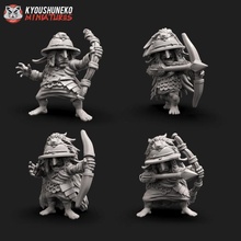 goblin archers store dragons dungeons wargaming warhammer tabletop kow 3d print model - Mito3D