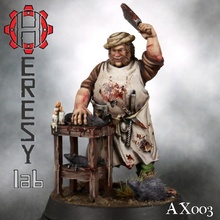 heresylab ax003 Kasap mağaza ejderhalar fantezi Warhammer savaşçı zindan d Mordheim savaş grubu maceracılar Axia 3d print model - Mito3D