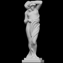 human comedy scan female sculpture marble 3dprintable orsay 3d print model - Mito3D