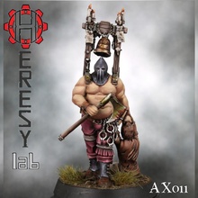 heresylab - ax011 gaoler tabletop mordheim warhammer fantasy axia warband warrior d&d dungeon adventurers dragons 3d print model - Mito3D