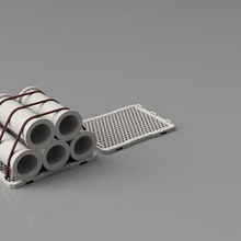 modular tubo apilar mesa paisaje paleta 3d print model - Mito3D