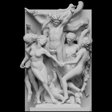 dança Varredura mármore França 3dprintable orsay 3d print model - Mito3D