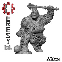 heresylab - ax024 sigfried ogre tabletop mordheim warhammer fantasy axia warband warrior d&d dungeon adventurers dragons 3d print model - Mito3D