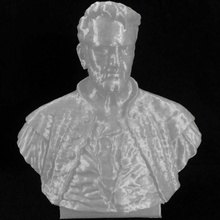 gregor zsef bust szeged hungary scan 3d print model - Mito3D