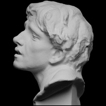sorrow scan sculpture france 3dprintable pain orsay 3d print model - Mito3D