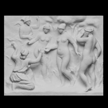 paris judgement scan marble france 3dprintable highrelief orsay 3d print model - Mito3D