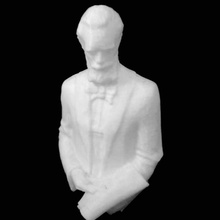 feketeh zy busto szeged in ungheria scansione 3d print model - Mito3D