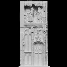 dame cathédrale clôture analyse sculpture 3dprintable Dame 3d print model - Mito3D