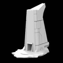 b02 aliens cool dice tower 3d print model - Mito3D