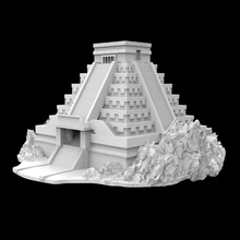 b01 Maya cool Würfel Turm 3d print model - Mito3D
