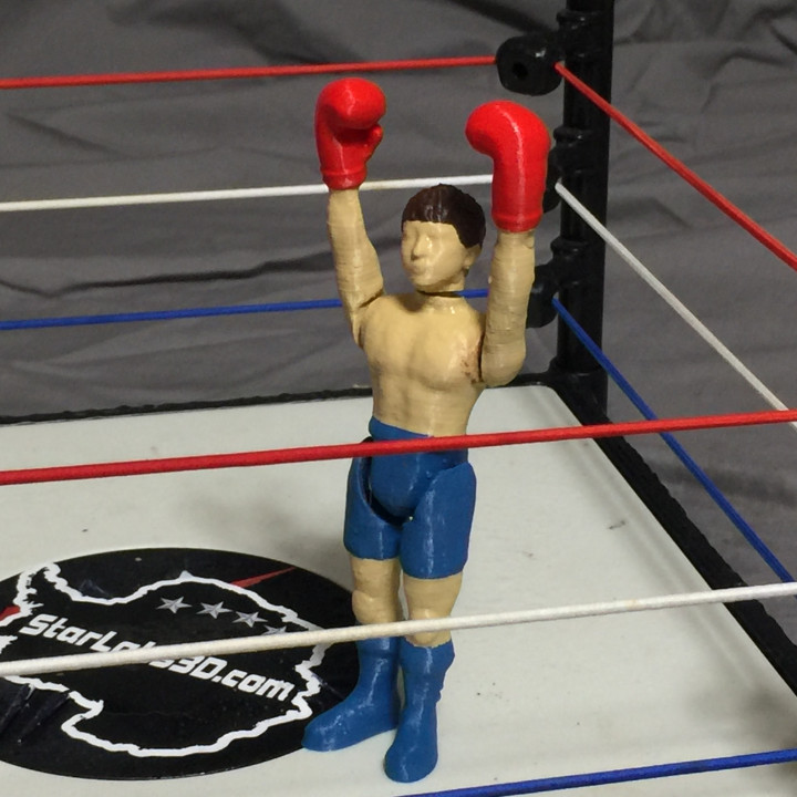 boxer zach doll fighter figure boy articulated jointed rocky action asllexicon olsen todd male starlabs3d star labs 3d zachary 3D print model - Mito3D