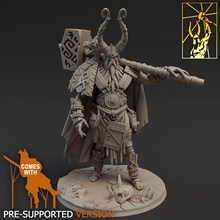 barbarian ice giant store fantasy miniatures rpg wargame forge titan 3d print model - Mito3D