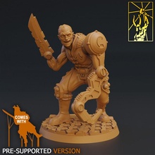 cyber forge psycho store psychos 3d print model - Mito3D