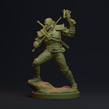 Geralt minyatür mağaza Cadı büyücü Geraltofrivia 3d print model - Mito3D