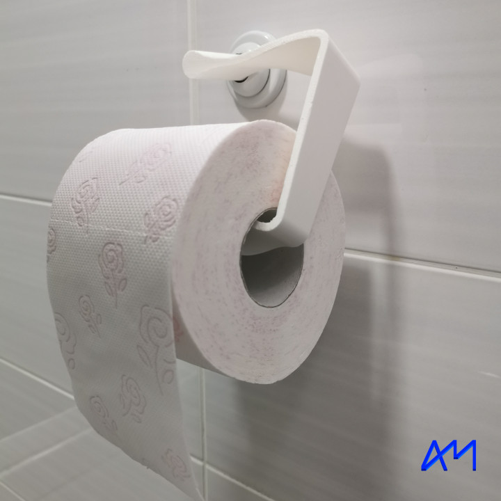 Toilette Papier Halter Unterstützung Badezimmer Design Bad wc Toilettenpapier Prototyp entwickeln Original Poop ästhetisch 3D print model - Mito3D