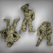 dead orcs store body fantasy orc dungeonsanddragons dnd pathfinder corpse 3d print model - Mito3D