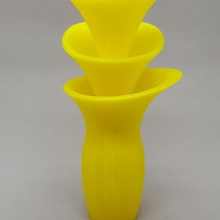 flower vase & garden 3d print model - Mito3D