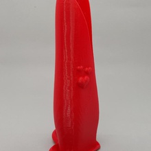 vase heart & garden 3d print model - Mito3D