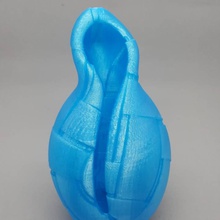 wicker vase Garten 3d print model - Mito3D